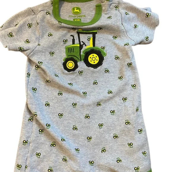 John Deere One Pieces Infant John Deere Tractor Onesie Sz 92